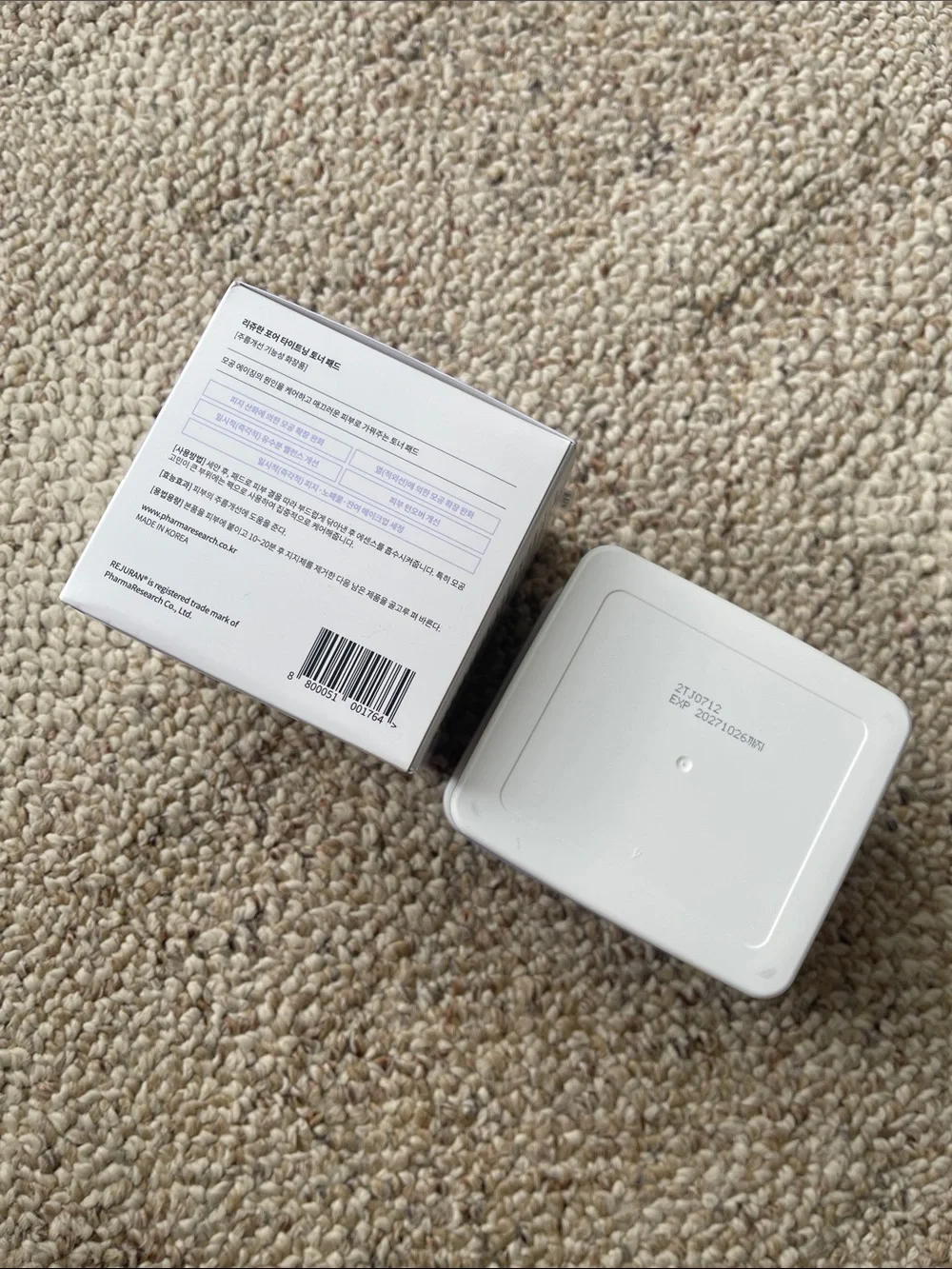REJURAN Pore Tightening Toner Pads